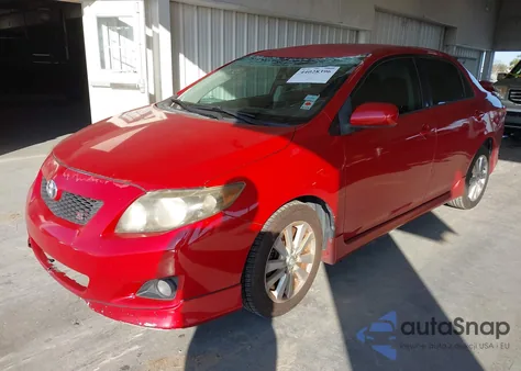 2010 Toyota Corolla S из США, поврежденный, VIN 1NXBU4EE7AZ337490